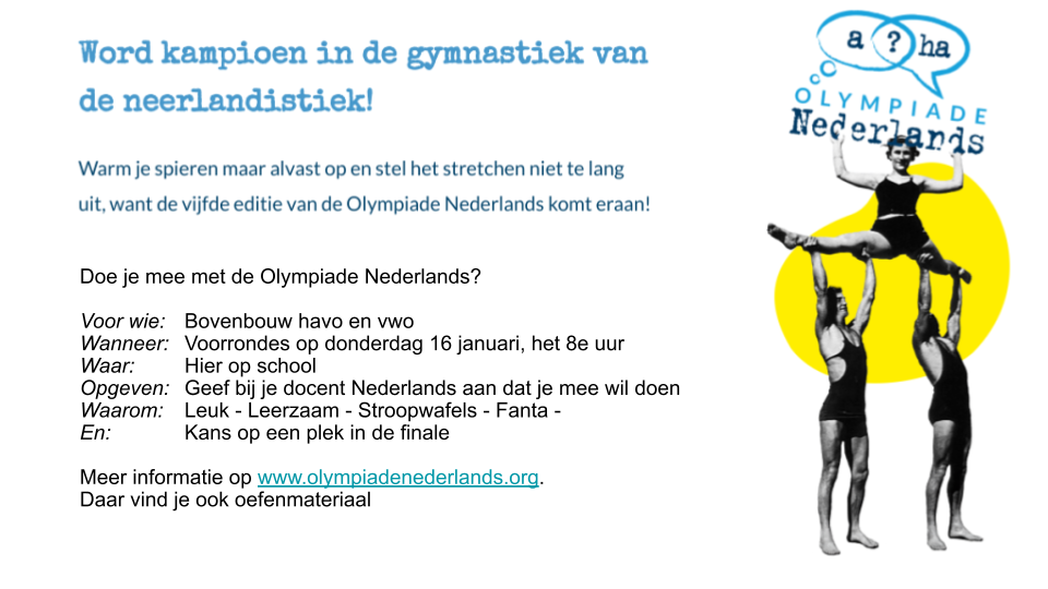 Olympiade Nederlands